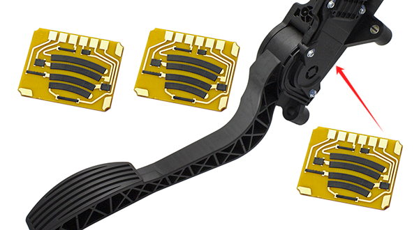 Pedal Position Sensor Carbon PCB